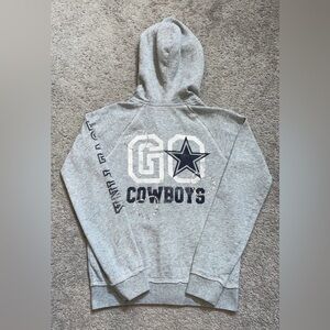 VS PINK Dallas Cowboys Bling Zip Up Hoodie